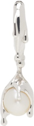 Alan Crocetti Silver Nano Pearl Melt Single Earring