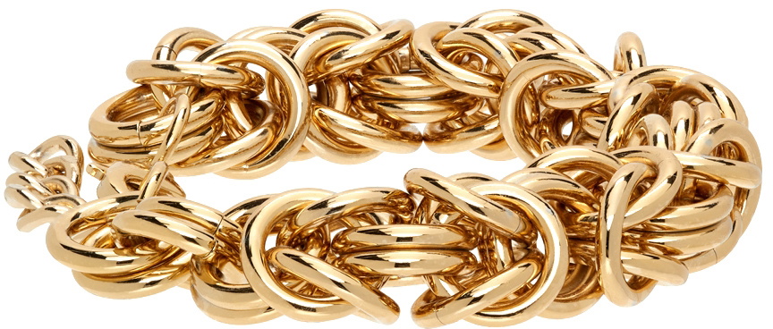 Wandering Gold Twisted Chain Bracelet