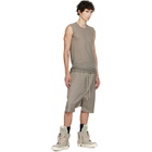 Rick Owens Taupe Tower Rick S Pods Shorts