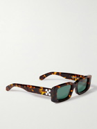 Off-White - Arthur Square-Frame Tortoiseshell Acetate Sunglasses