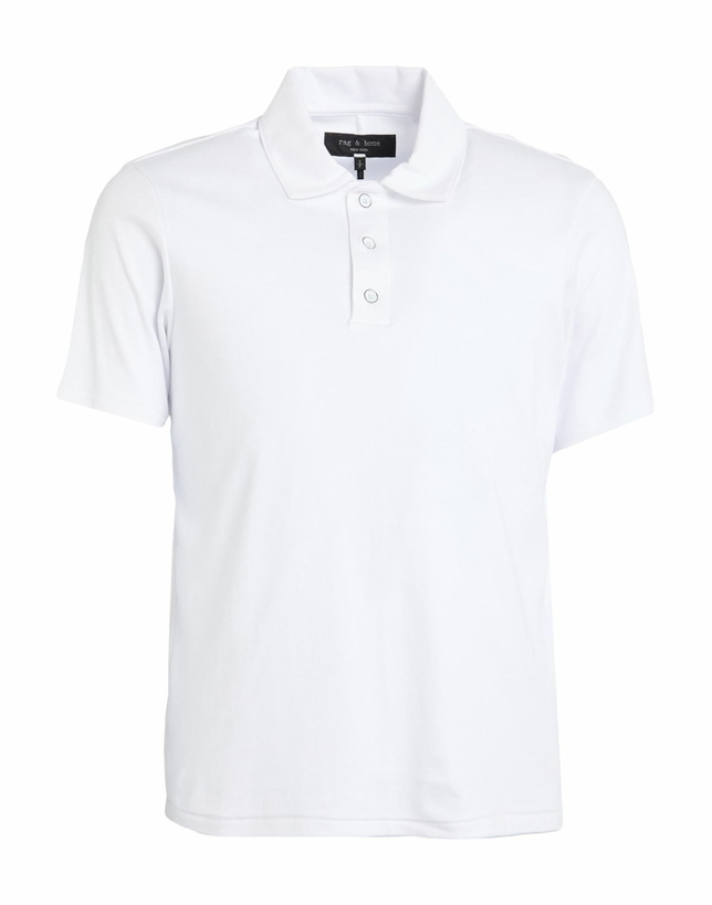 Photo: Rag & Bone Mens Polo shirt in White