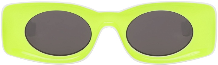 Photo: Loewe Yellow Paula's Ibiza Square Sunglasses