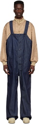 Engineered Garments Navy Denim Overalls