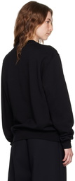 JACQUEMUS Black Les Classiques 'Le sweatshirt Gros Grain' Sweatshirt