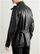 Belstaff - Trialmaster Panther Leather Jacket - Black