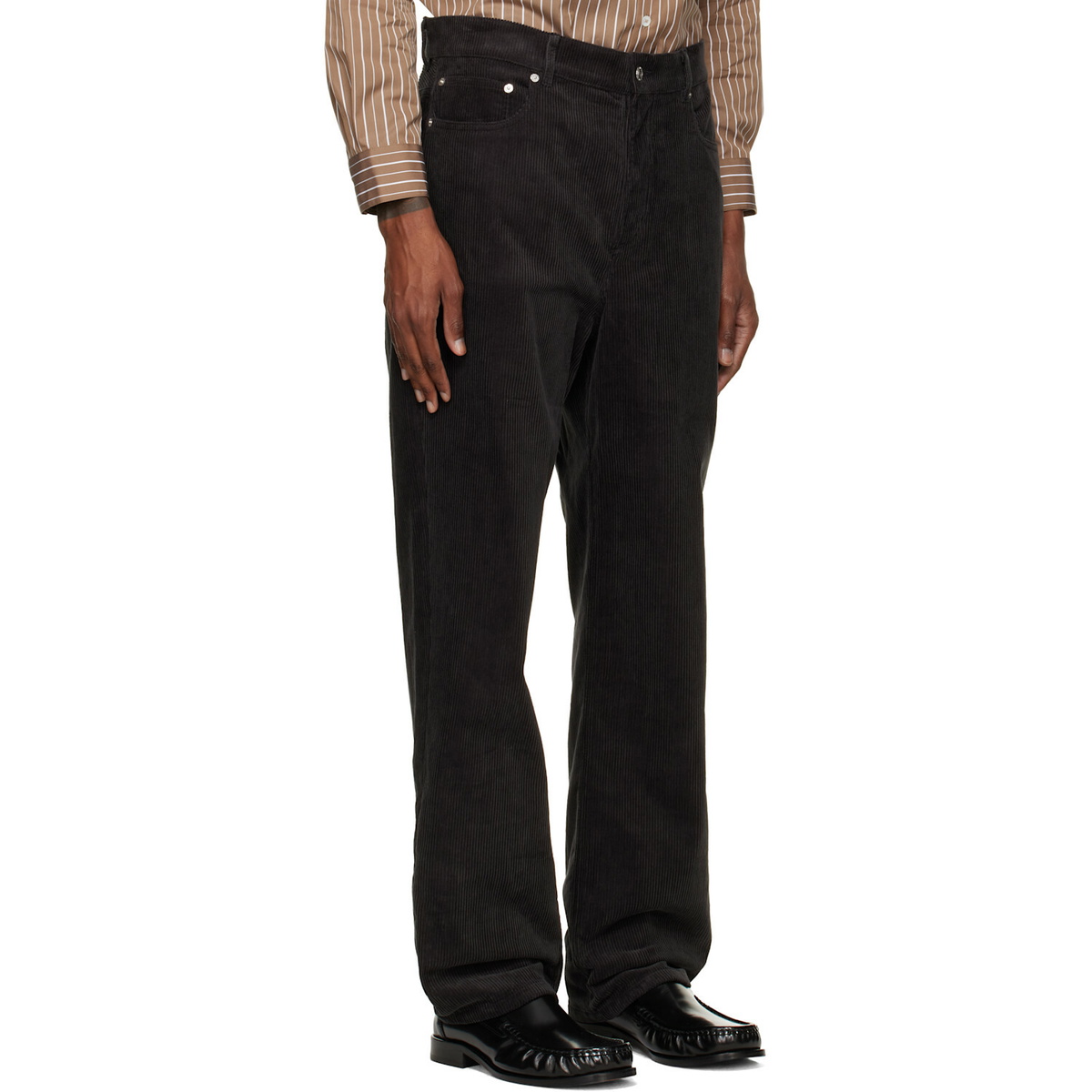 A.P.C. Gray Solal Trousers