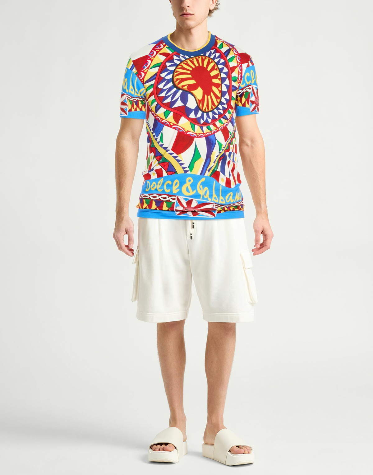 Dolce & gabbana Mens T-shirt in Red