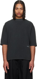 Maison Margiela Gray Distressed Cotton Terry T-shirt