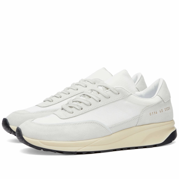 Photo: Woman by Common Projects Women's Track 80 Sneakers in White