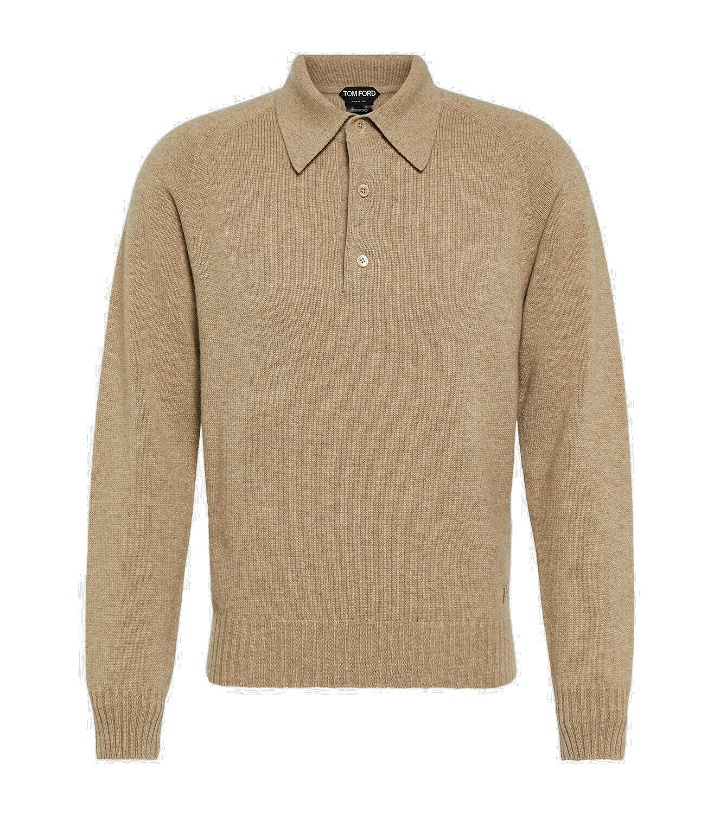 Photo: Tom Ford Cashmere polo sweater