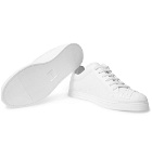 Fendi - Logo-Embossed Rubber And Leather Sneakers - White