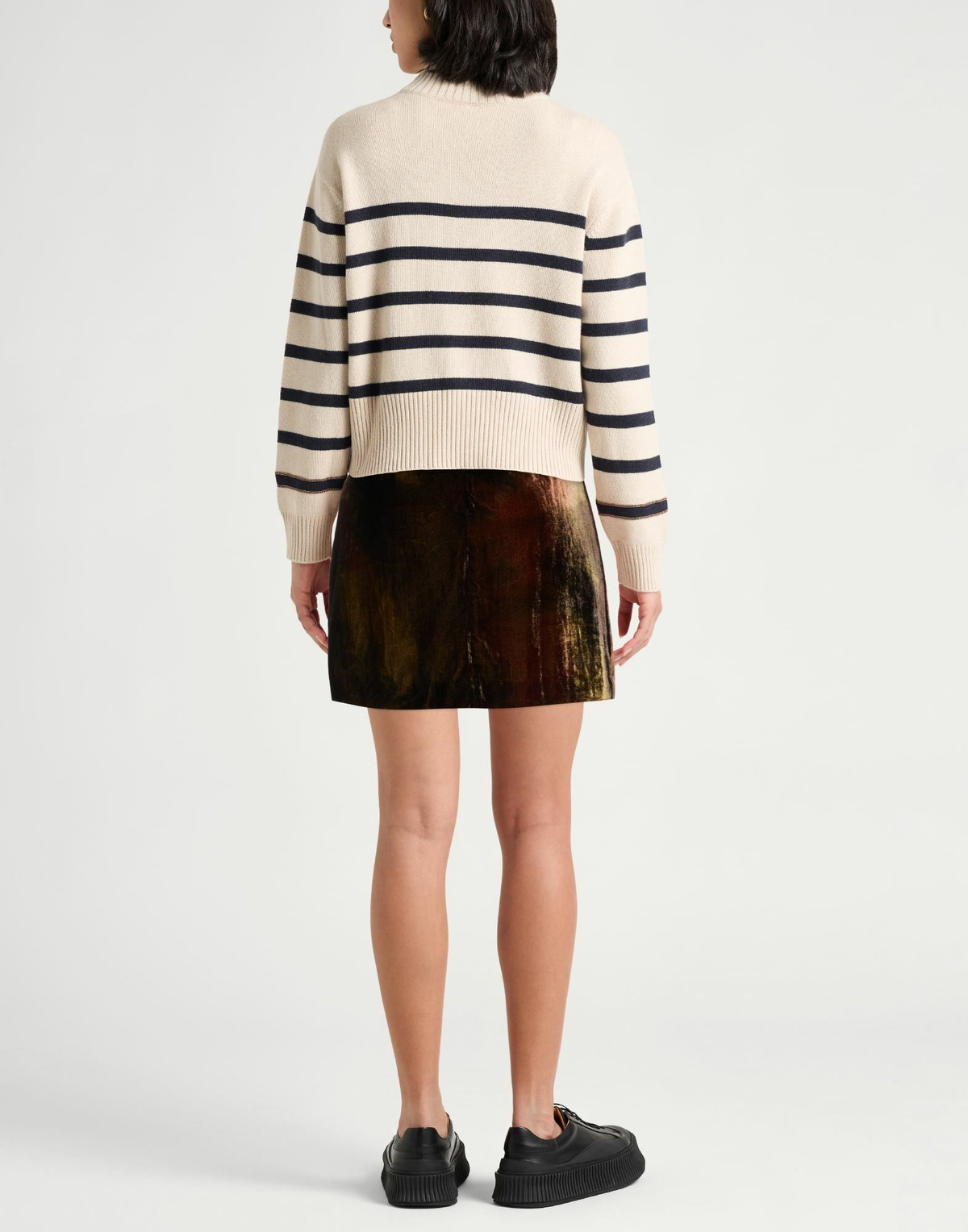 Roberto Collina Womens Mini skirt in Brown