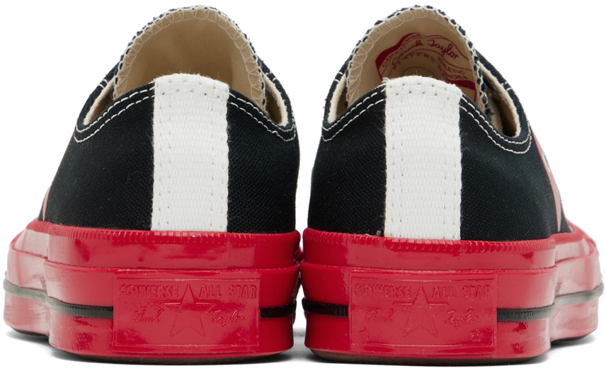 COMME des GARÇONS PLAY Black Converse Edition Chuck 70 Sneakers