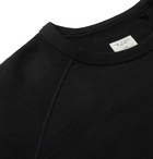 rag & bone - Loopback Cotton-Jersey Sweatshirt - Black