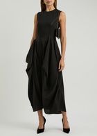High In Love With Stretch-jersey Maxi Dress Black