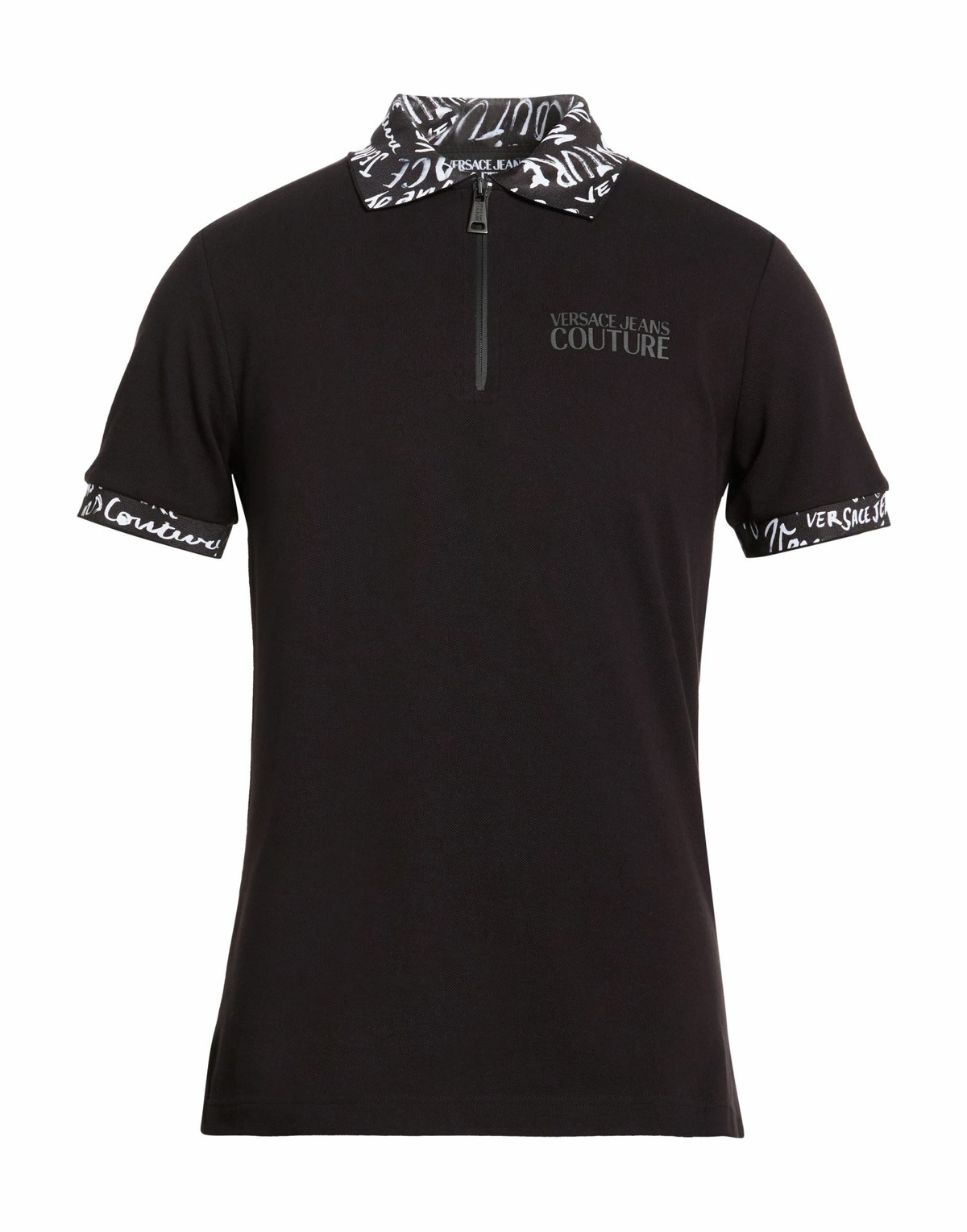 Versace Jeans Couture Mens Polo shirt in Black
