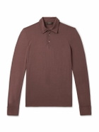 Incotex - Zanone Slim-Fit IceCotton Polo Shirt - Brown