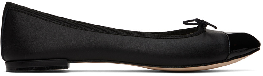 Repetto black hot sale ballet flats