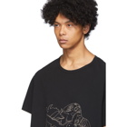 Yohji Yamamoto Black Asakura T-Shirt