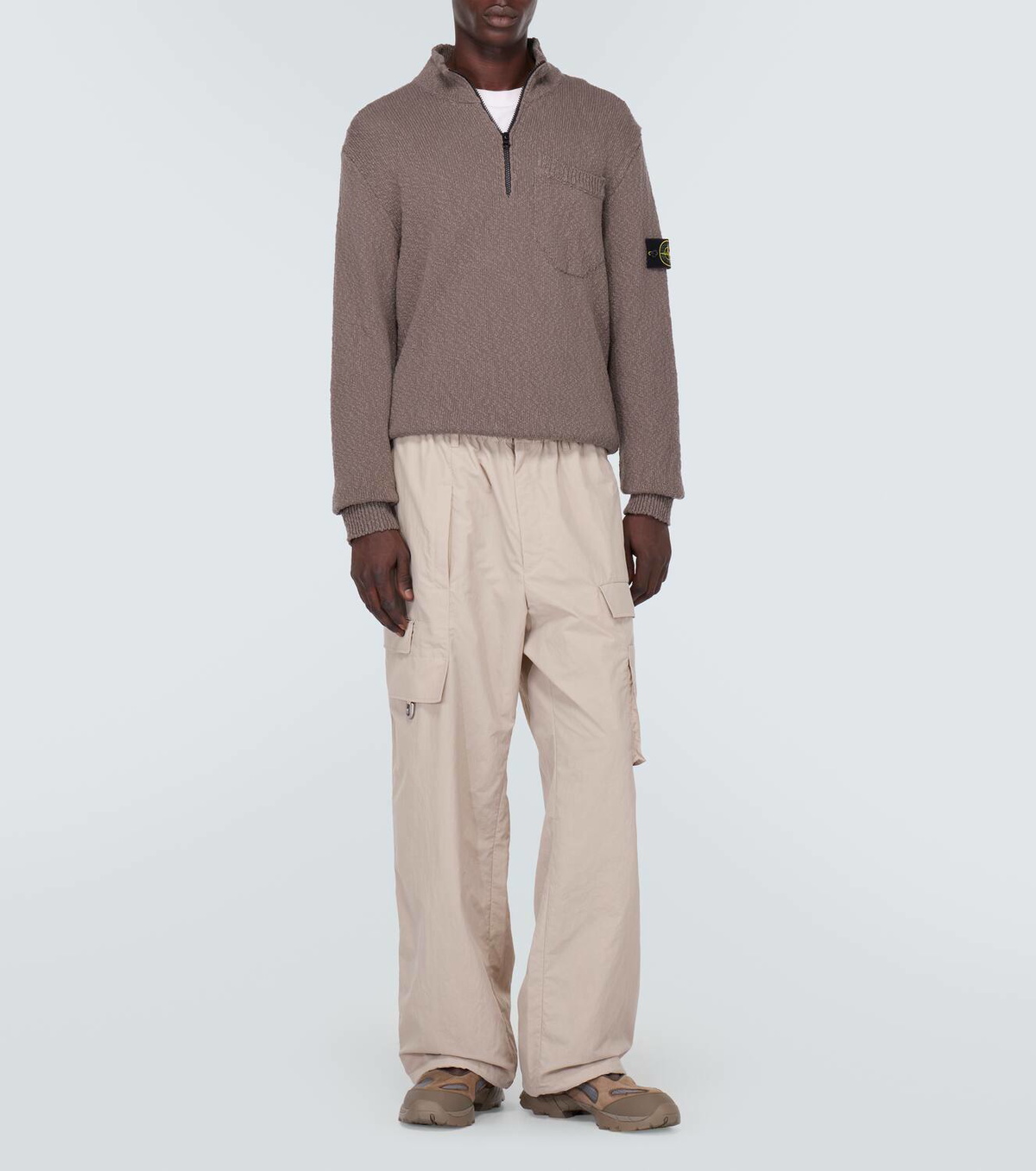 【Roa】 Rozes suede-trimmedスニーカー Roa Rozes suede-trimmed sneakers ROA