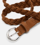 Déhanche Priscilla braided leather belt