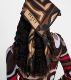 Pucci Labirinto silk twill scarf