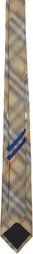 Burberry Green Check Silk Tie