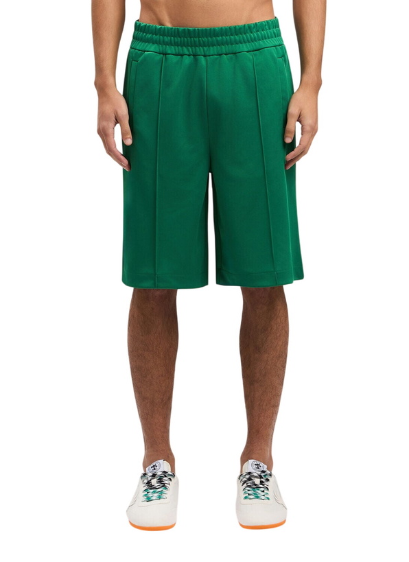 Photo: Palm Angels Back Curved Logo Track Shorts