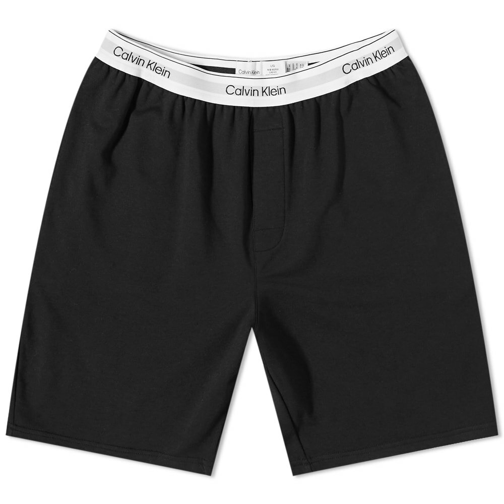 Calvin Klein Men's CK Underwear Sleep Short in Black Calvin Klein