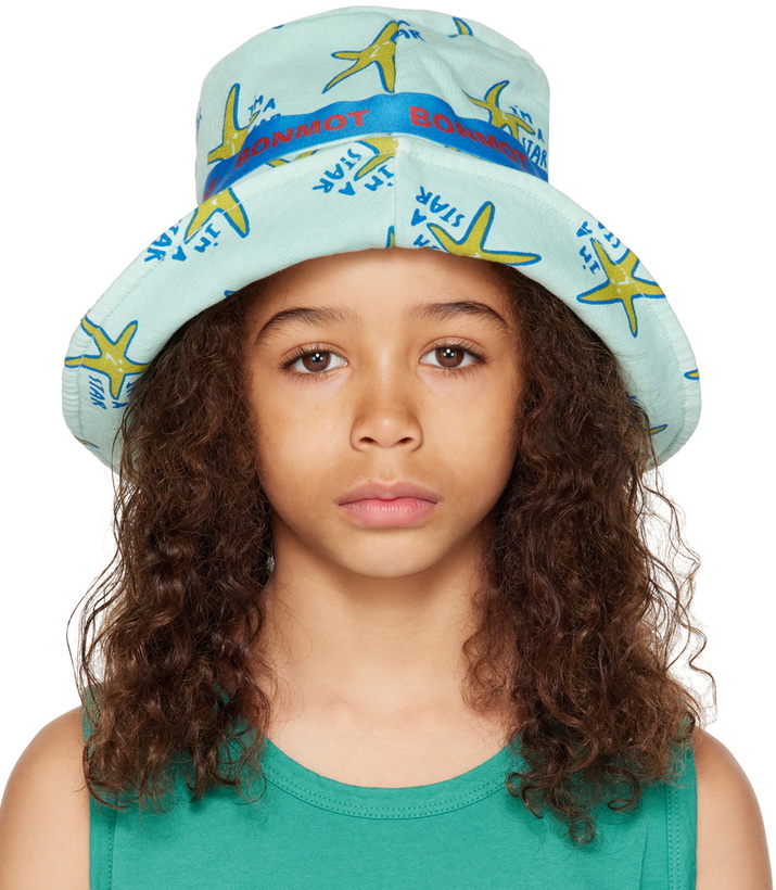 Photo: Bonmot Organic Kids Blue 'I'm A Star' Bucket Hat