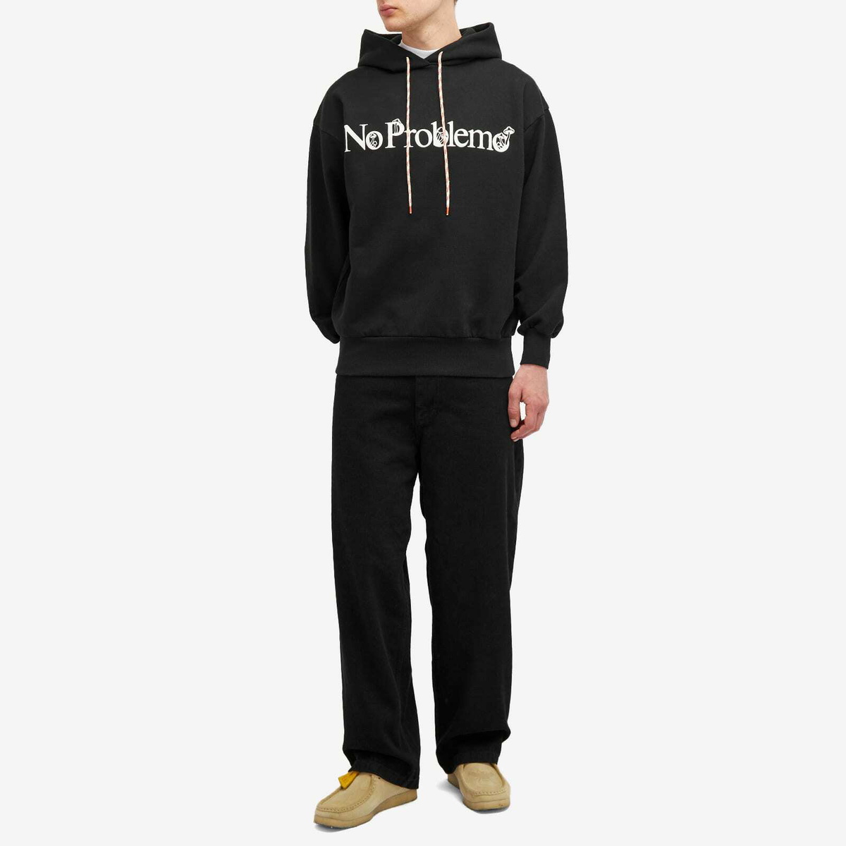 No Problemo Men's Funghi Problemo Hoodie in Black