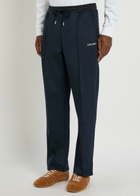 Les Deux Ballier Pintuck Jersey Track Pants Navy