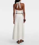Posse Rue cotton midi skirt