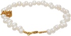 Alighieri White Pearl 'The Calliope' Bracelet
