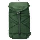 Elliker Wharfe Flapover Backpack in Green