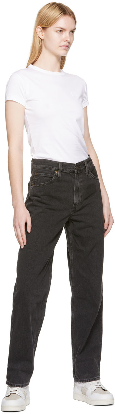 Levi's Black Dad Jeans