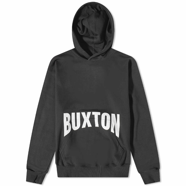Photo: Cole Buxton Men's Boxing Print Popover Hoody in Vintage Black