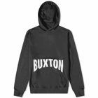 Cole Buxton Men's Boxing Print Popover Hoody in Vintage Black