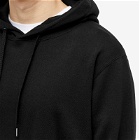 SOPHNET. Men's Cotton Cashmere Pullover Hoodie in Black