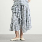 YMC Women's Draped Skirt in Multi