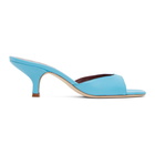 Staud Blue Gene Heeled Sandals