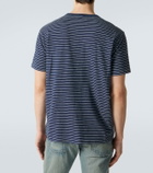 RRL Striped cotton jersey T-shirt