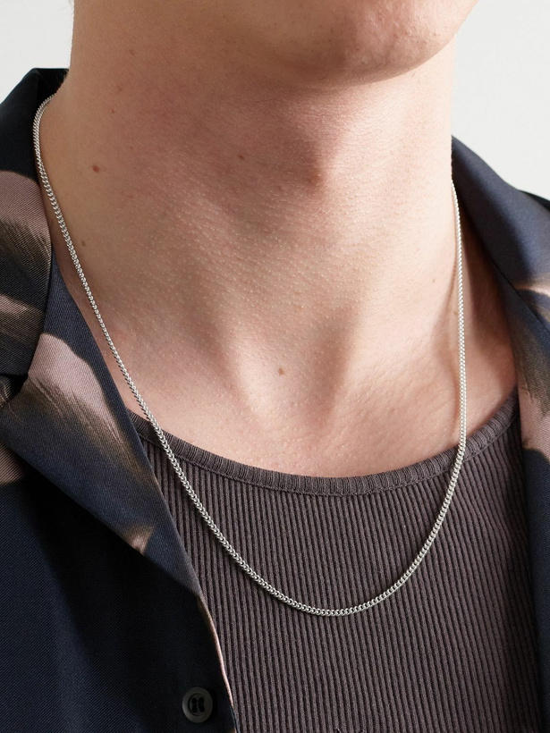 Photo: Jacquie Aiche - Sterling Silver Curb Chain Necklace