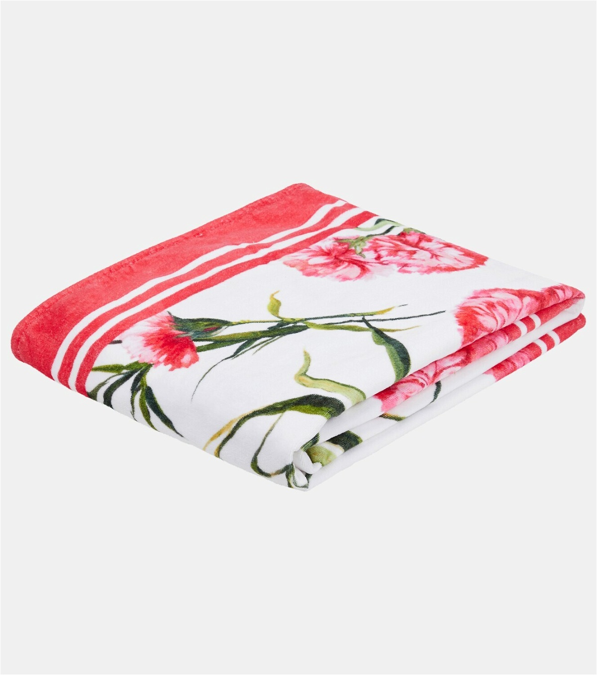 Dolce&Gabbana - Floral cotton beach towel
