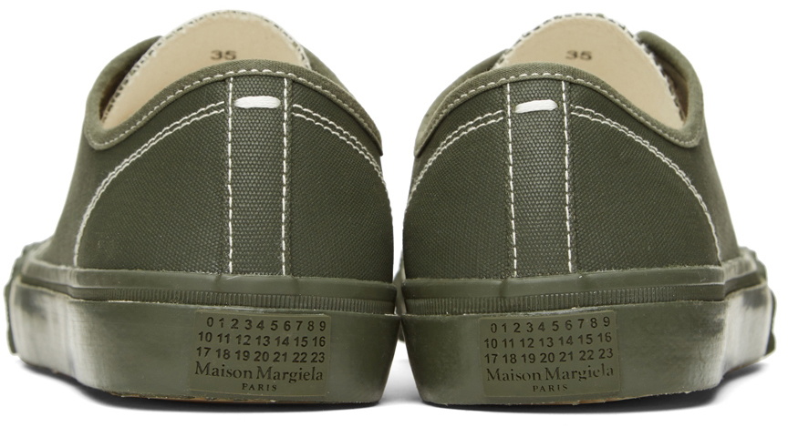 【関税込み】Maison Margiela グリーン Tabi スニーカー Maison Margiela メゾン・マルジェラ Tabi スニーカー - FARFETCH