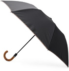 Paul Smith Black Signature Stripe Trim Umbrella