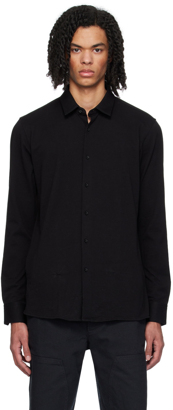 Hugo Black Buttoned Shirt Hugo Boss