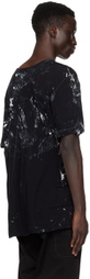 NICOLAS ANDREAS TARALIS Black Graphic T-Shirt