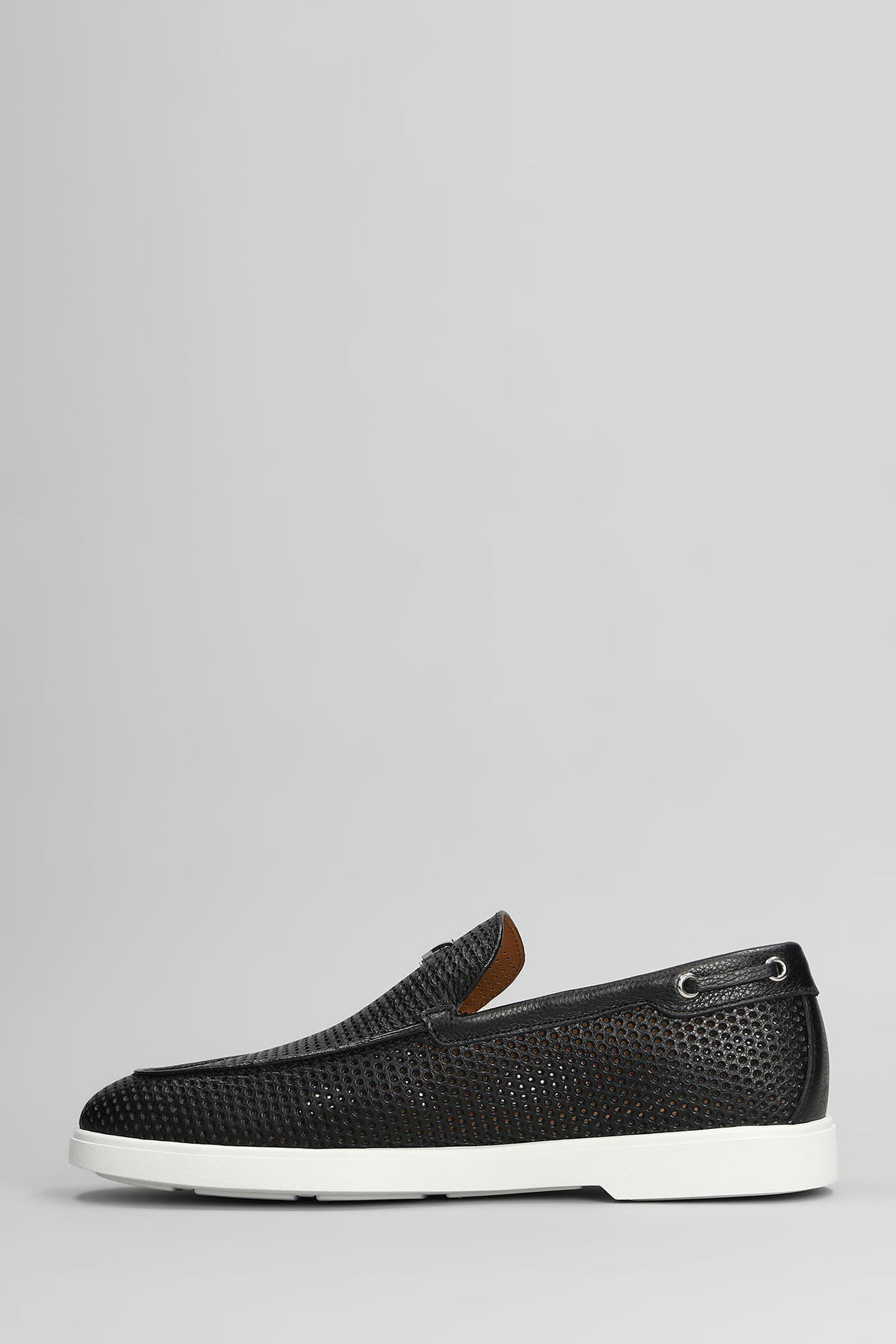 Giuseppe Zanotti Jourdain Loafers In Black Leather