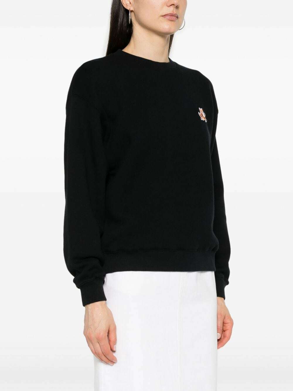 スウェット・トレーナー MAISON KITSUNE SPEEDY FOX COTTON SWEATSHIRT FOX HEAD PATCH REGULAR SWEATSHIRT | Maison Kitsuné
